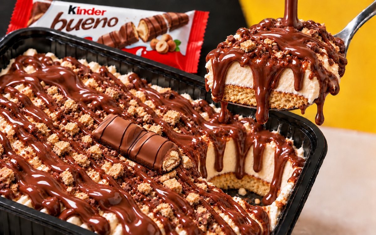 Tiramisu Kinder Bueno en barquette de 750ml